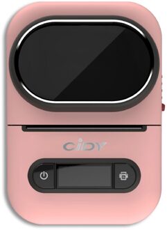 Cidy EQ11 Mini Pocket Papier Printer Bluetooth Draagbare Handheld Thermische Photo Printer Voor Mobiele Telefoon Android En Ios roze