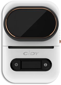 Cidy EQ11 Mini Pocket Papier Printer Bluetooth Draagbare Handheld Thermische Photo Printer Voor Mobiele Telefoon Android En Ios wit