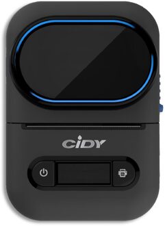 Cidy EQ11 Mini Pocket Papier Printer Bluetooth Draagbare Handheld Thermische Photo Printer Voor Mobiele Telefoon Android En Ios zwart