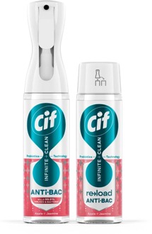 Cif Reiniging Cif Anti-Bac Spray Apple & Jasmine 280 ml