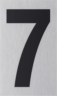 Cijfer 7 Alu - WU0507360