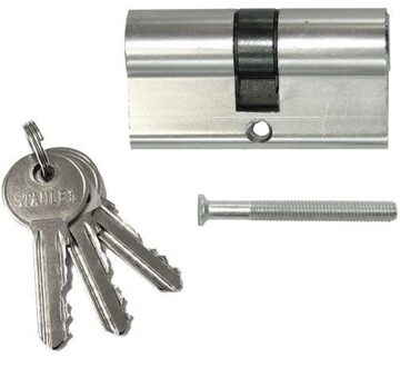 Cilinder deurslot inclusief 3 sleutels - Cilinderslot - Euro profiel cilinder slot