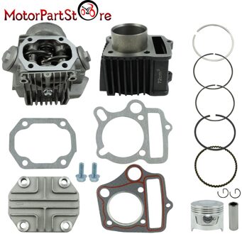 Cilinderkop Zuigerveren Cilinder Rebuild Reparatie Kit Voor Honda ATC70 C70 CT70 TRX70 90 CRF70 XR70 S65 70CC CL70 XL70 SL70 Atv