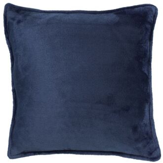 CILLY - Kussenhoes fleece 45x45 cm - Insignia Blue - donkerblauw