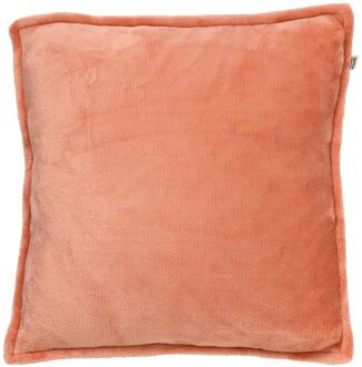 CILLY - Kussenhoes fleece 45x45 cm - Muted Clay - roze