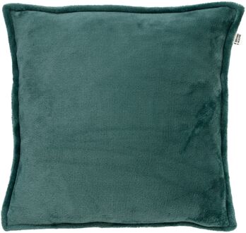 CILLY - Kussenhoes fleece 45x45 cm - Sagebrush Green groen