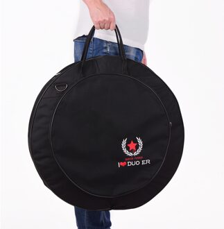 Cimbaal Gig Bag Rugzak Met Dubbele Zakken Schouderriem 10Mm Anti-Collision Tussenlaag Percussie Instrument Accessoires