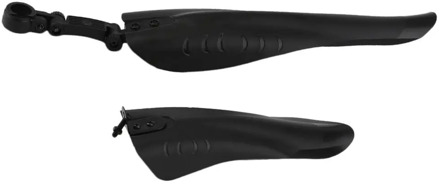 Cimiva 1 Set Universal Plastic Bicycle Mudguard Removable Mountain Bike Front/Rear Fender Wings Mud Guards Flaps For 34mm Tube
