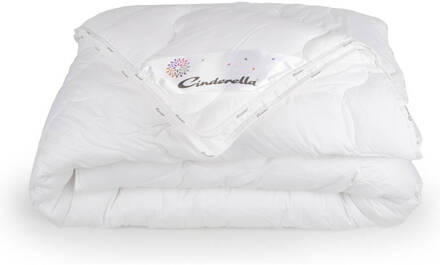 Cinderella Classic 4-seizoenen Dekbed 140 x 220 cm Wit