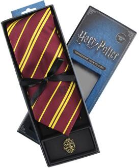 Cinereplicas Harry Potter Tie & Metal Pin Deluxe Box Gryffindor