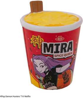 Cinereplicas KPop Demon Hunters Squishy Anti Stress Figure Mira Spice Queen Noodles