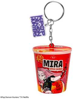 Cinereplicas KPop Demon Hunters Squishy Keychain Mira Spice Queen Noodles