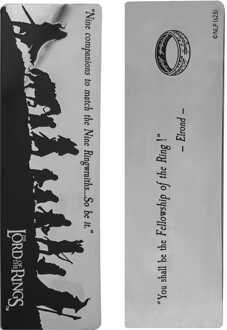 Cinereplicas Lord of the Rings Bookmark Fellowship of the Ring 14 x 4 cm