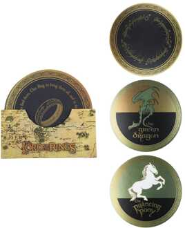 Cinereplicas Lord of the Rings Coaster 4-Pack
