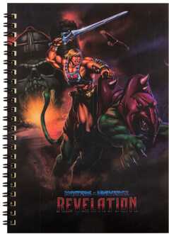 Cinereplicas Masters of the Universe - Revelation: He-Man with Battle Cat Notebook