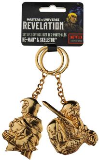Cinereplicas Masters of the Universe - Revelation: Keychain 2-Pack He Man & Skeletor