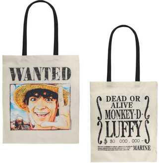 Cinereplicas One Piece Tote Bag Wanted Luffy