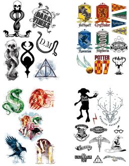 Cinereplicas Set of 35 temporary tattoos - Harry Potter