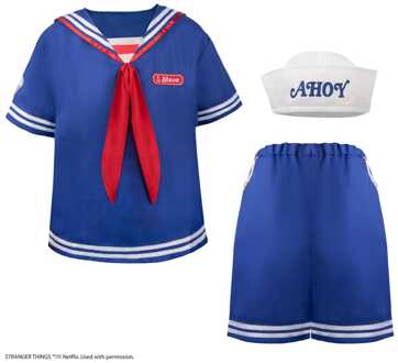 Cinereplicas Stranger Things: Scoops Ahoy Steve Costume Size S/M