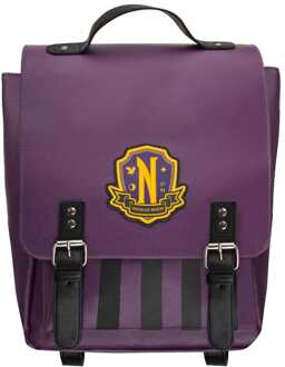 Cinereplicas Wednesday Backpack Nevermore Academy Purple
