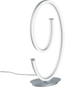 CINQUE LED Tafellamp - Cinque Ciola - 1 Lichtpunt van 21 Watt - Dimbaar - Aanpasbare Lichtkleur - Mat Nikkel - Metaal Zeer Warm Wit;Warm wit;Natuurlijk wit