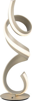 CINQUE LED Tafellamp - Cinque Cisenna - 1 Lichtpunt van 17 Watt - Dimbaar - Aanpasbare Lichtkleur - Snoerschakelaar - Warm Beige - Metaal Zeer Warm Wit;Warm wit;Natuurlijk wit