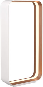 CINQUE LED Tafellamp - Cinque Cizione - 1 Lichtpunt van 20 Watt - Dimbaar - Aanpasbare Lichtkleur - Snoerschakelaar - Mat Wit - Metaal Zeer Warm Wit;Warm wit;Natuurlijk wit