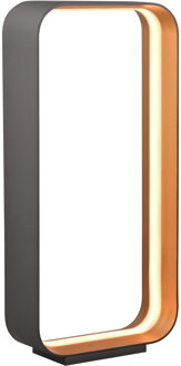 CINQUE LED Tafellamp - Cinque Cizione - 1 Lichtpunt van 20 Watt - Dimbaar - Aanpasbare Lichtkleur - Snoerschakelaar - Mat Zwart - Metaal Zeer Warm Wit;Warm wit;Natuurlijk wit