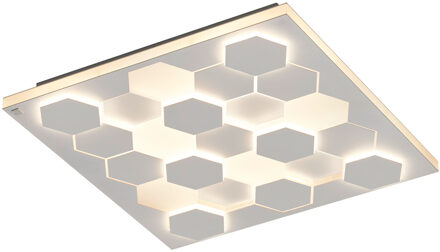 CINQUE LED Wandlamp - Cinque Cifavo - 1 Lichtpunt van 40 Watt - Dimbaar - Aanpasbare Lichtkleur - Mat Wit - Metaal Zeer Warm Wit;Warm wit;Natuurlijk wit