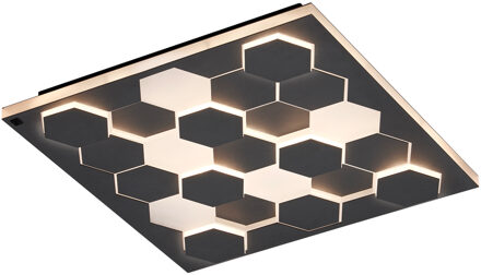 CINQUE LED Wandlamp - Cinque Cifavo - 1 Lichtpunt van 40 Watt - Dimbaar - Aanpasbare Lichtkleur - Mat Zwart - Metaal Zeer Warm Wit;Warm wit;Natuurlijk wit