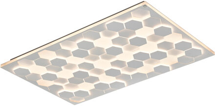 CINQUE LED Wandlamp - Cinque Cifavo - 1 Lichtpunt van 66 Watt - Dimbaar - Aanpasbare Lichtkleur - Mat Wit - Metaal Zeer Warm Wit;Warm wit;Natuurlijk wit