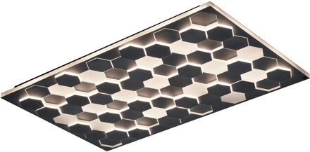 CINQUE LED Wandlamp - Cinque Cifavo - 1 Lichtpunt van 66 Watt - Dimbaar - Aanpasbare Lichtkleur - Mat Zwart - Metaal Zeer Warm Wit;Warm wit;Natuurlijk wit