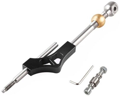 Circuit Verstelbare Korte Shifter Voor Civic Integra Crx B16 B18 B20 D16 Zilveren Auto Korte Shifter Extender Voor Honda Civic