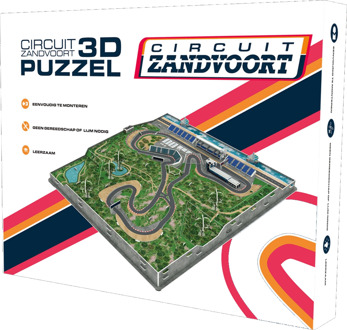 Circuit Zandvoort 3D Puzzel (85 stukjes)