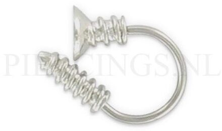 Circulair barbell 1.2 mm schroef