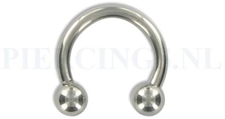 Circulair barbell 1.6 mm 8 mm
