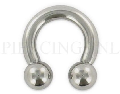 Circulair barbell 4 mm x 12 mm