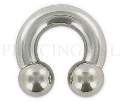 Circulair barbell 6 mm x 12 mm
