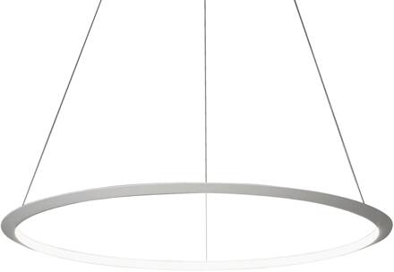 Circular LED hanglamp Ø 300cm 940 DALI mat wit