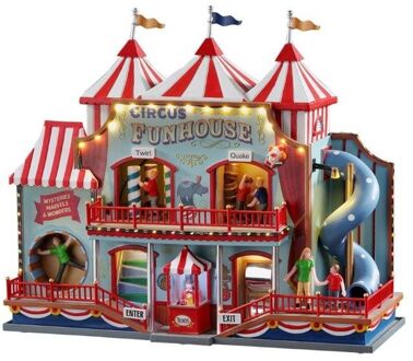 'Circus Funhouse' - Verlichte attractie met animatie & Multicolor