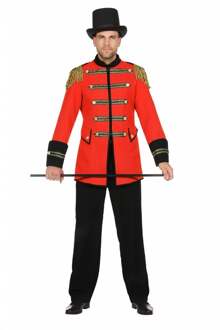 Circus jas rood voor heer