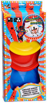 Circus jongleer borden, 3st.