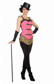 Circus korset roze Toppers