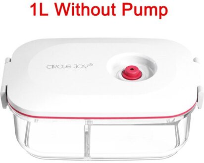 Cirkel Vreugde Bacteriostatische Lock Verse Intelligente Vacuüm Vers Houden Lunch Box Set 1L