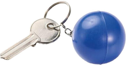 Cirkely bal pu sleutelhanger - maat One size Blauw