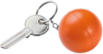 Cirkely bal pu sleutelhanger - maat One size Oranje