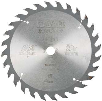 Cirkelzaagblad 184x16x28t, wisseltand, positief 25°, kerf 2,6mm - DT4031-QZ