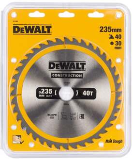 Cirkelzaagblad 235x30x40t, positief 10°, kerf 2,6mm - DT1955-QZ