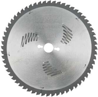 Cirkelzaagblad 305x30x60t, wisseltand, negatief 5°, kerf 3,0mm - DT4331-QZ