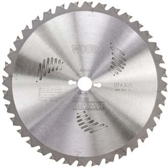 Cirkelzaagblad 350x30x36t, vlaktand- en spaanbegrensd, positief 10°, kerf 3,0mm - DT4305-QZ